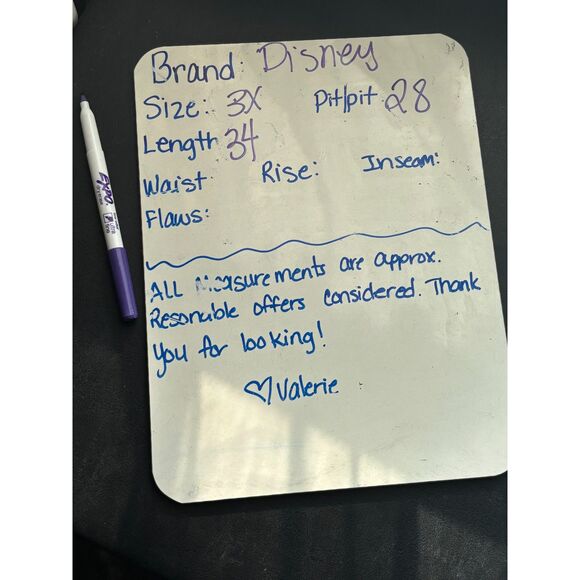 Disney Parks Disney Resort Minnie Mouse And Castle Cap Sleeve Shirt Plus Size 3X - Picture 12 of 12